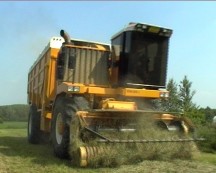 Ensilage d'herbe pour la PRO-DX.